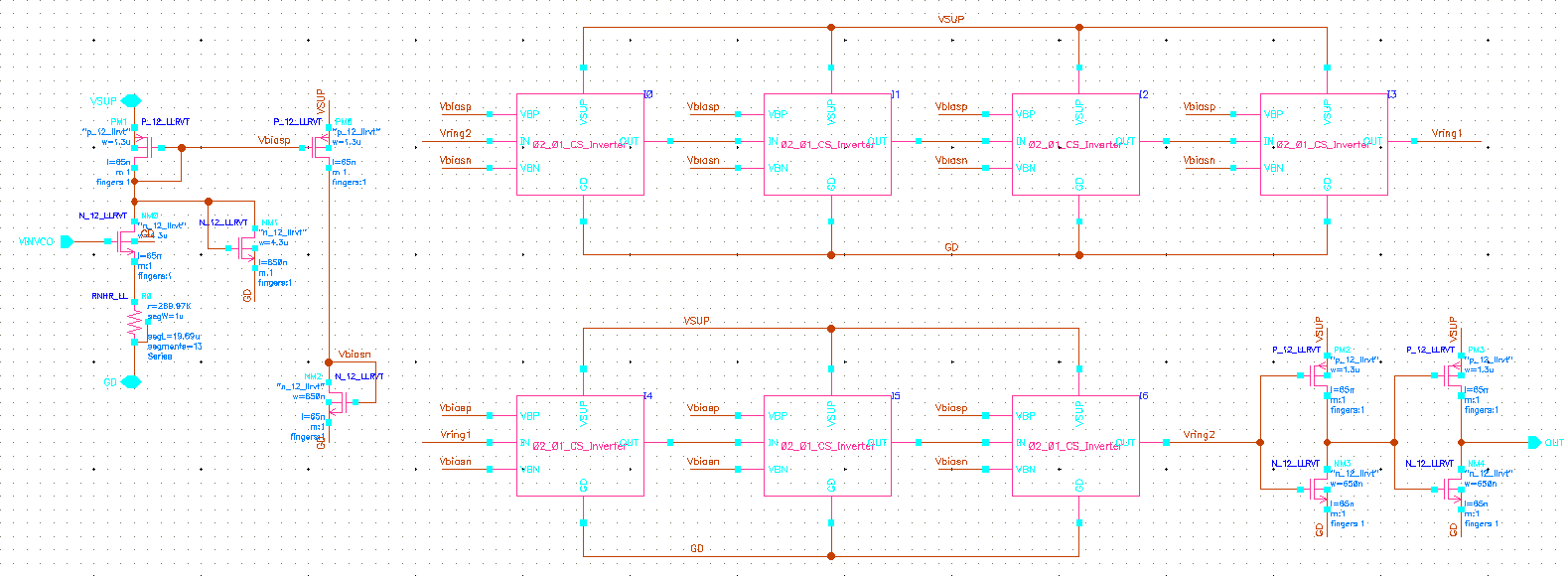 CS-VCO schematic - 1