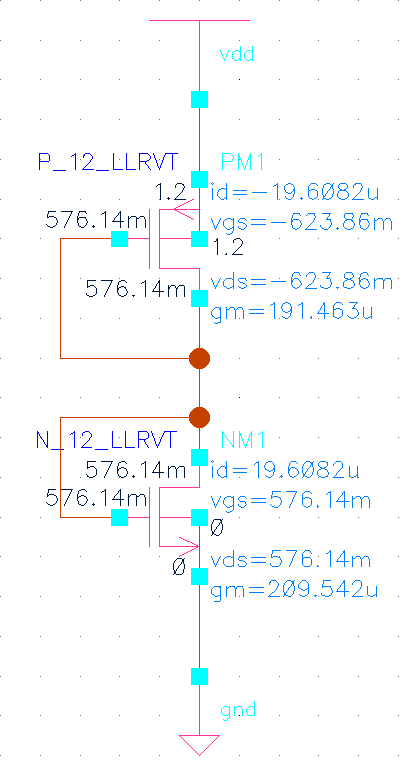 New Lower Limit NMOS Schematic