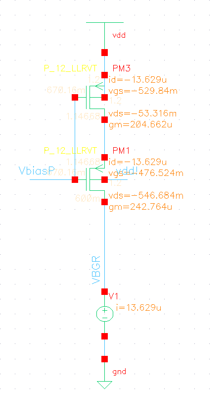 Substitution for output resistor
