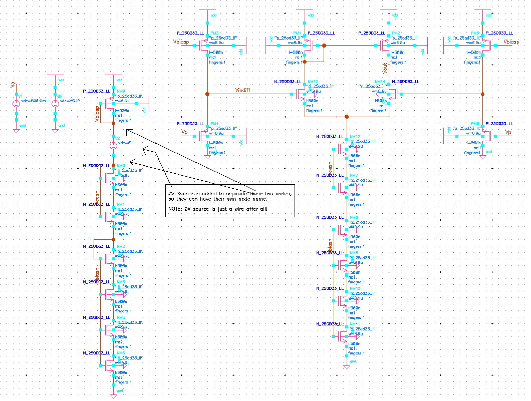 Error Amp Schematic